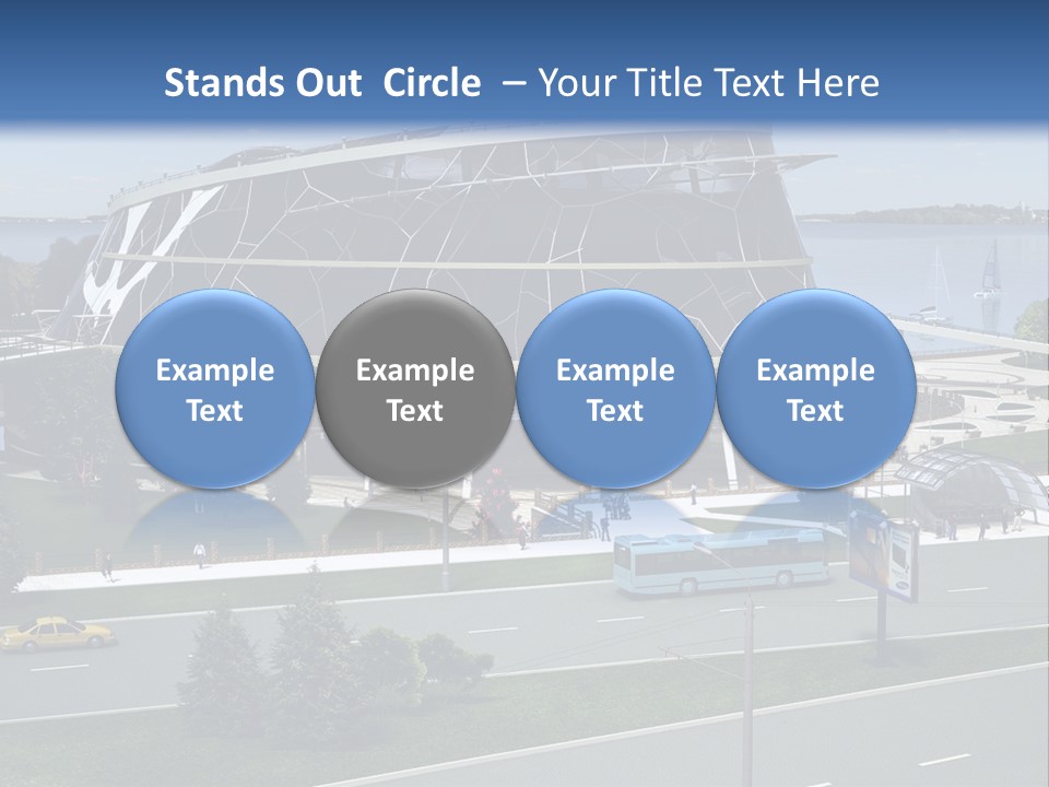 Organic D Model Structure PowerPoint Template