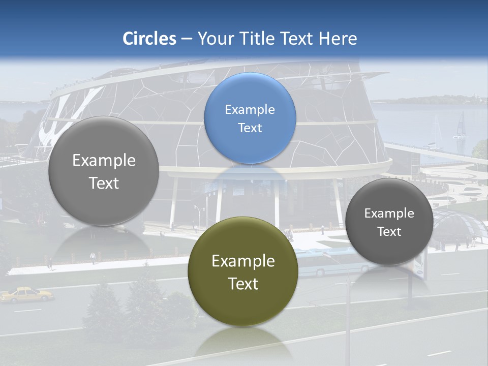 Organic D Model Structure PowerPoint Template