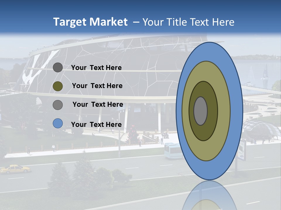 Organic D Model Structure PowerPoint Template