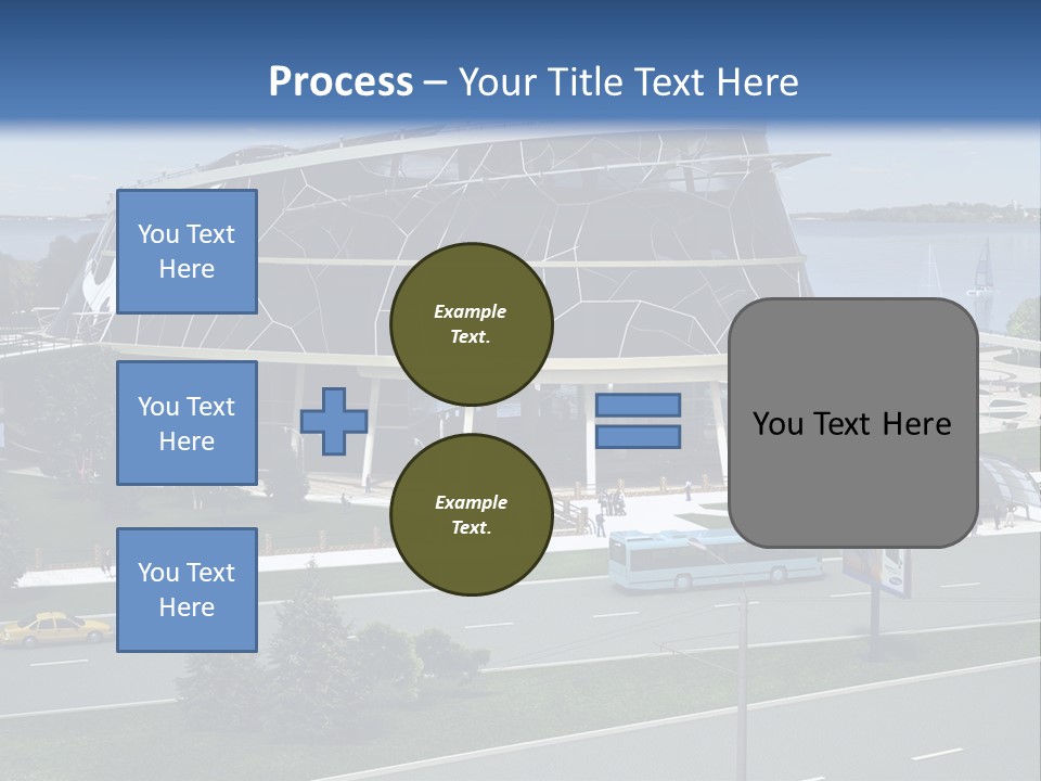 Organic D Model Structure PowerPoint Template
