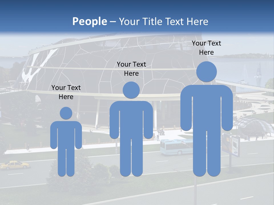 Organic D Model Structure PowerPoint Template