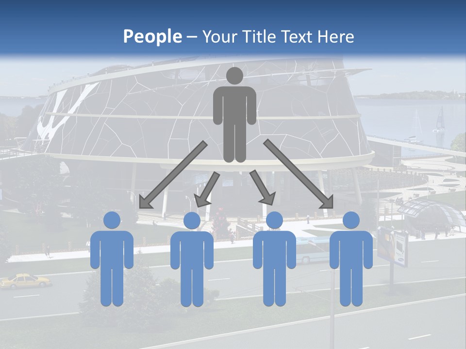 Organic D Model Structure PowerPoint Template