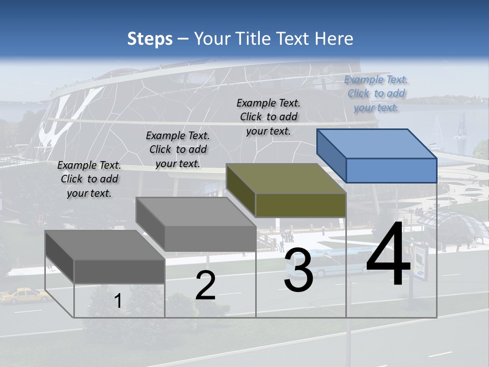 Organic D Model Structure PowerPoint Template