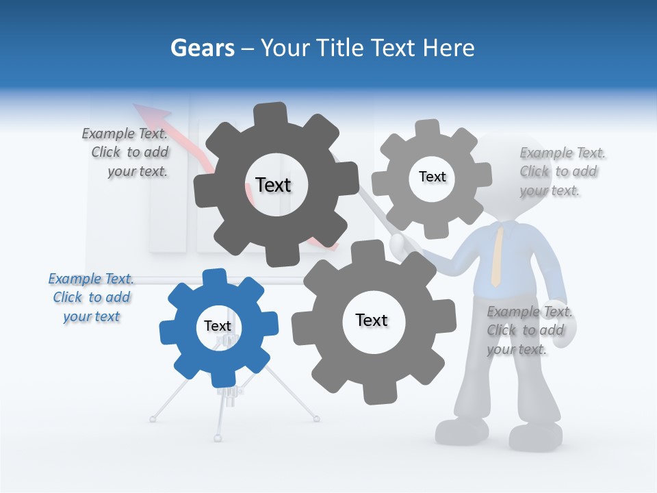 Shiny Office Work PowerPoint Template