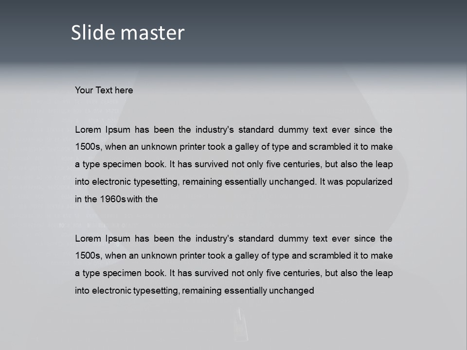 Abuse Data Pirate PowerPoint Template