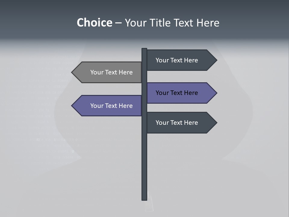 Abuse Data Pirate PowerPoint Template