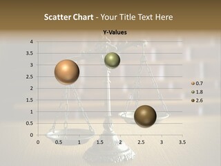 Balance Criminal Symbol PowerPoint Template