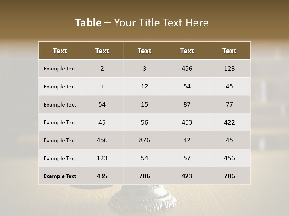 Balance Criminal Symbol PowerPoint Template