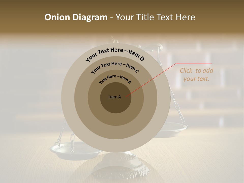 Balance Criminal Symbol PowerPoint Template