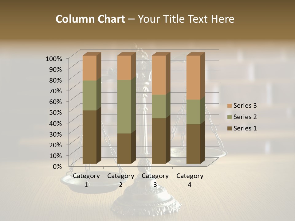 Balance Criminal Symbol PowerPoint Template