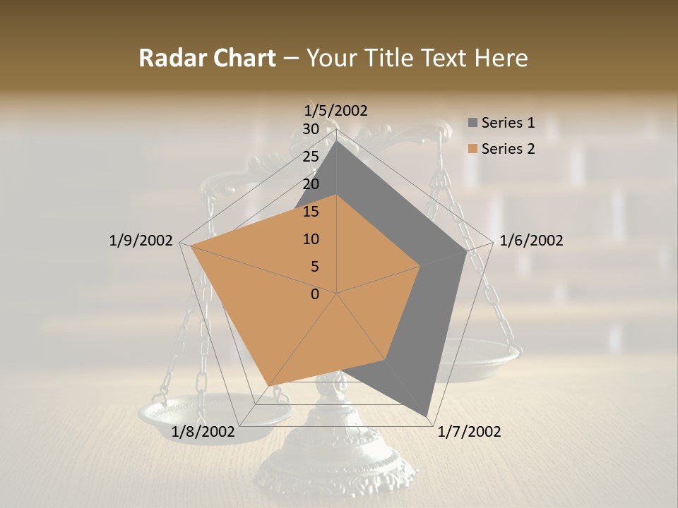 Balance Criminal Symbol PowerPoint Template