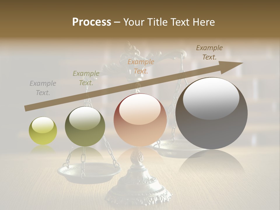 Balance Criminal Symbol PowerPoint Template
