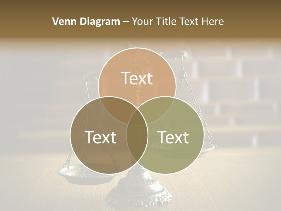 Balance Criminal Symbol PowerPoint Template