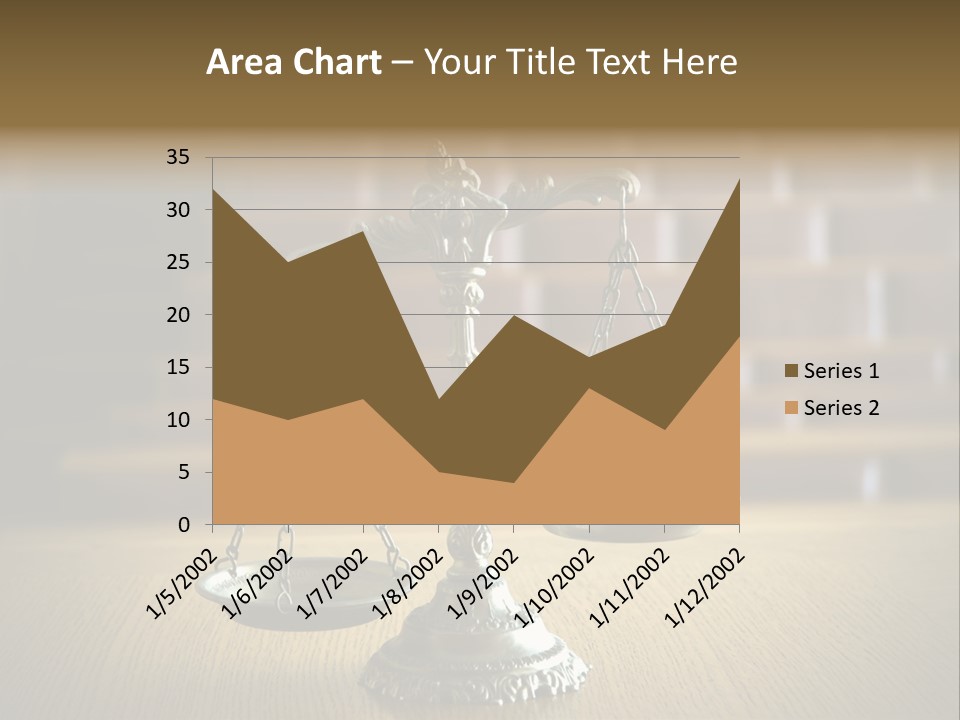 Balance Criminal Symbol PowerPoint Template