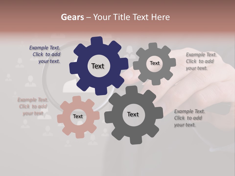 Working Group Employee Group PowerPoint Template