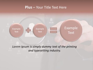 Working Group Employee Group PowerPoint Template