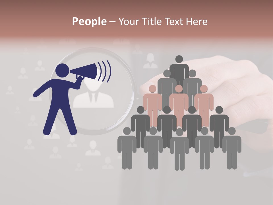 Working Group Employee Group PowerPoint Template