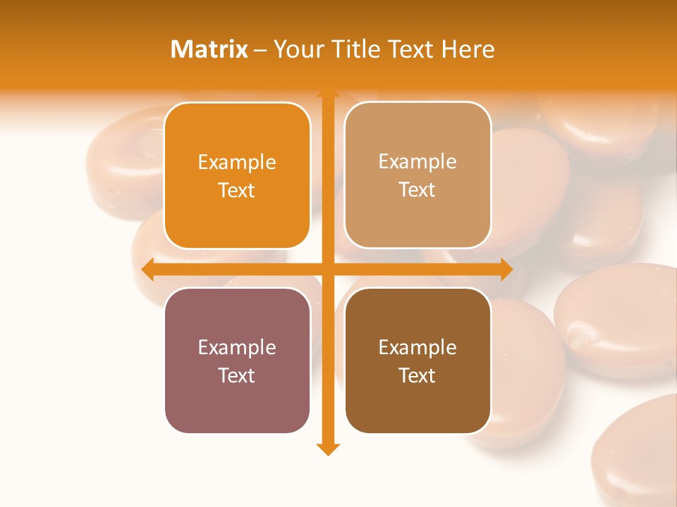 Confectionery Macro Junk PowerPoint Template