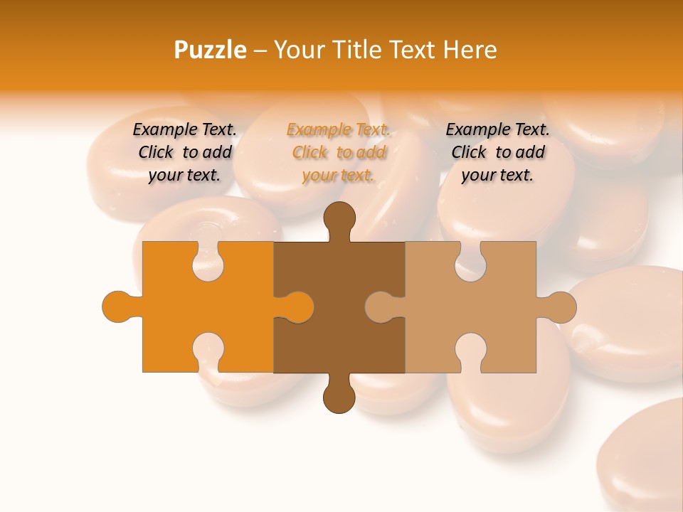 Confectionery Macro Junk PowerPoint Template