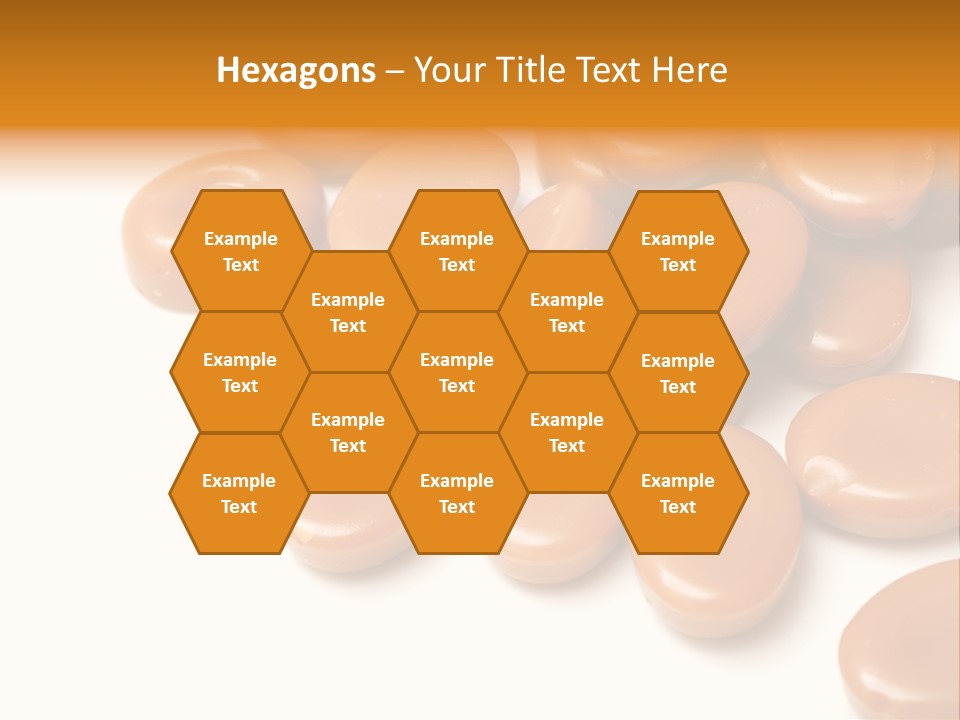 Confectionery Macro Junk PowerPoint Template