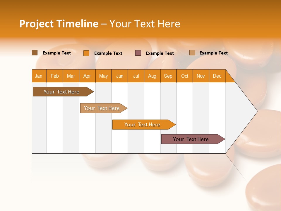 Confectionery Macro Junk PowerPoint Template