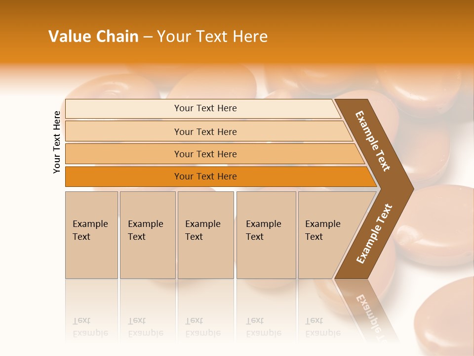 Confectionery Macro Junk PowerPoint Template