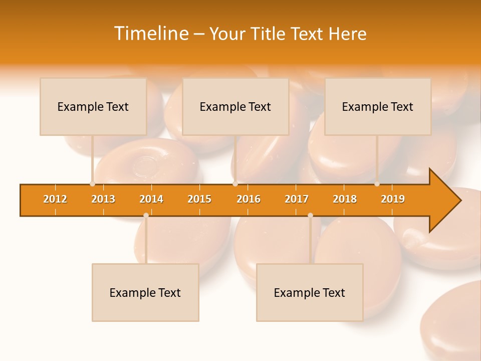 Confectionery Macro Junk PowerPoint Template