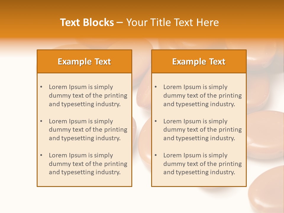 Confectionery Macro Junk PowerPoint Template