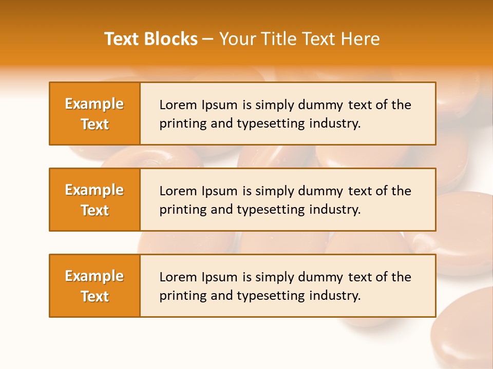 Confectionery Macro Junk PowerPoint Template