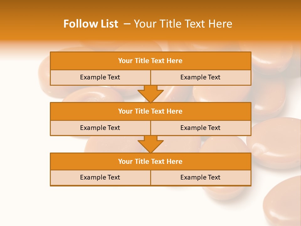 Confectionery Macro Junk PowerPoint Template