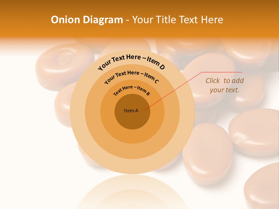 Confectionery Macro Junk PowerPoint Template