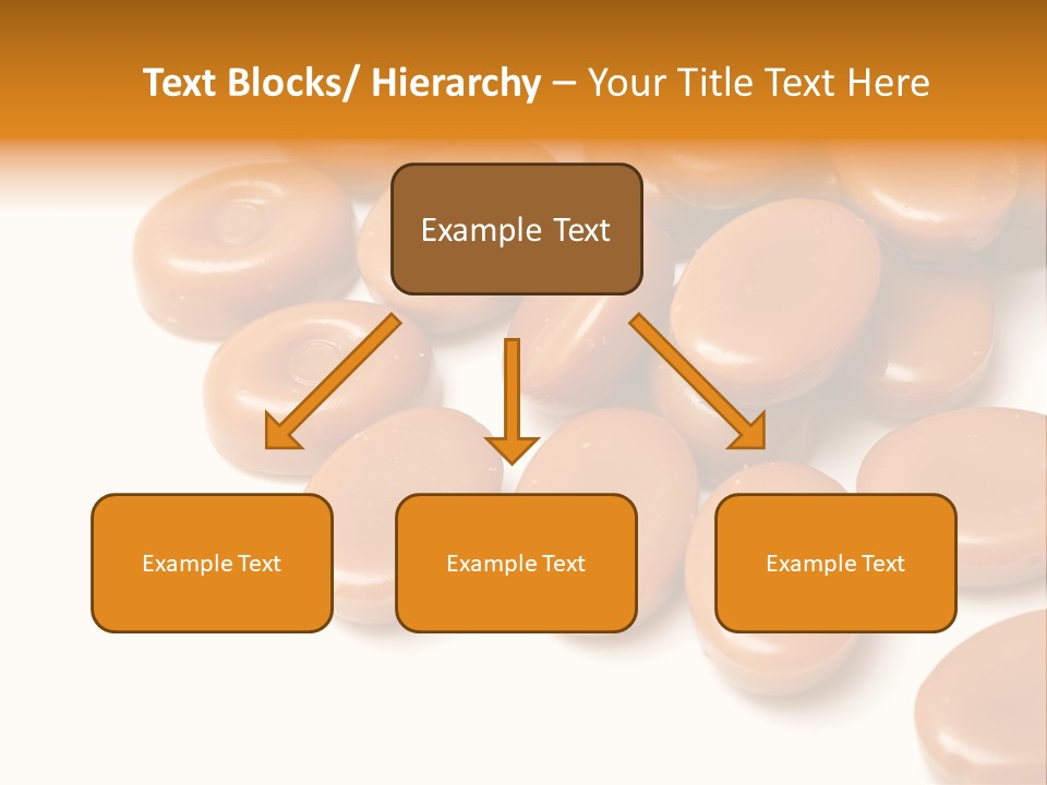 Confectionery Macro Junk PowerPoint Template