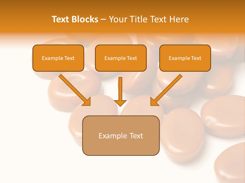 Confectionery Macro Junk PowerPoint Template