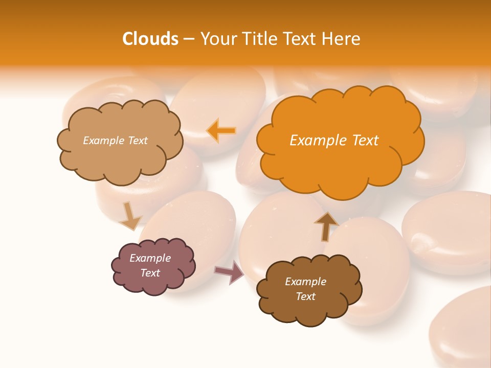 Confectionery Macro Junk PowerPoint Template