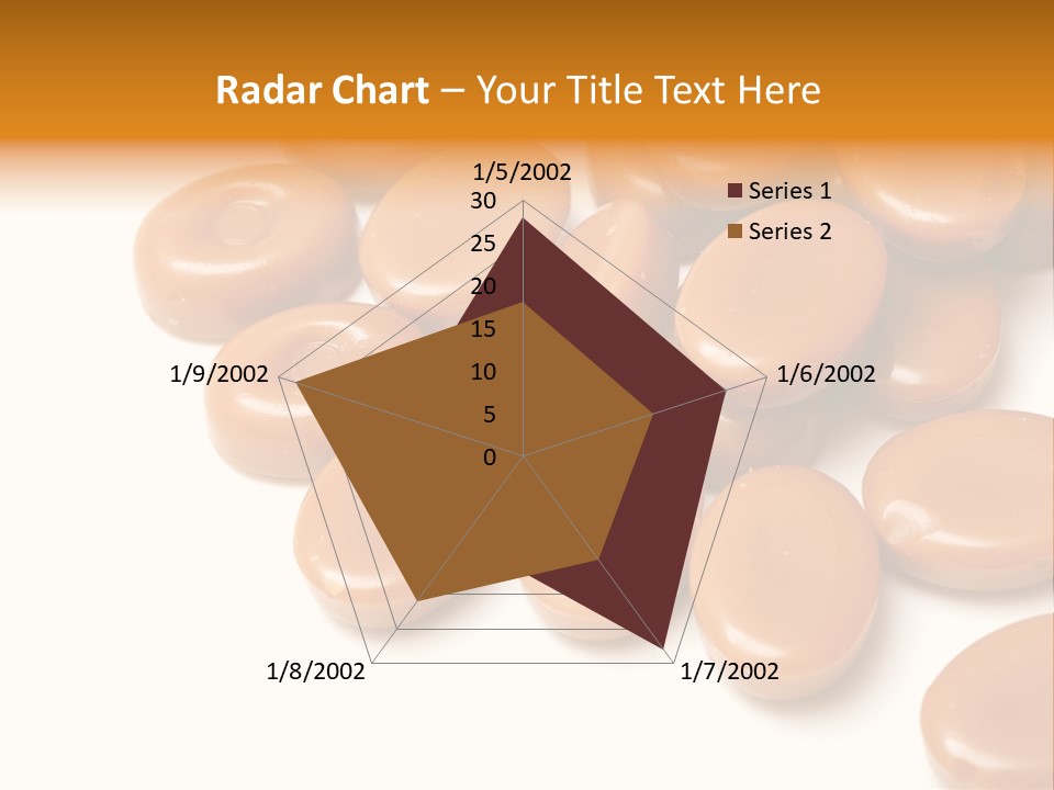 Confectionery Macro Junk PowerPoint Template