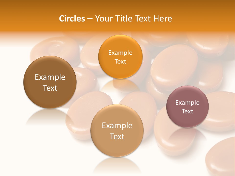 Confectionery Macro Junk PowerPoint Template