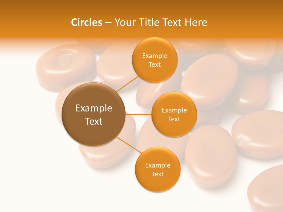 Confectionery Macro Junk PowerPoint Template
