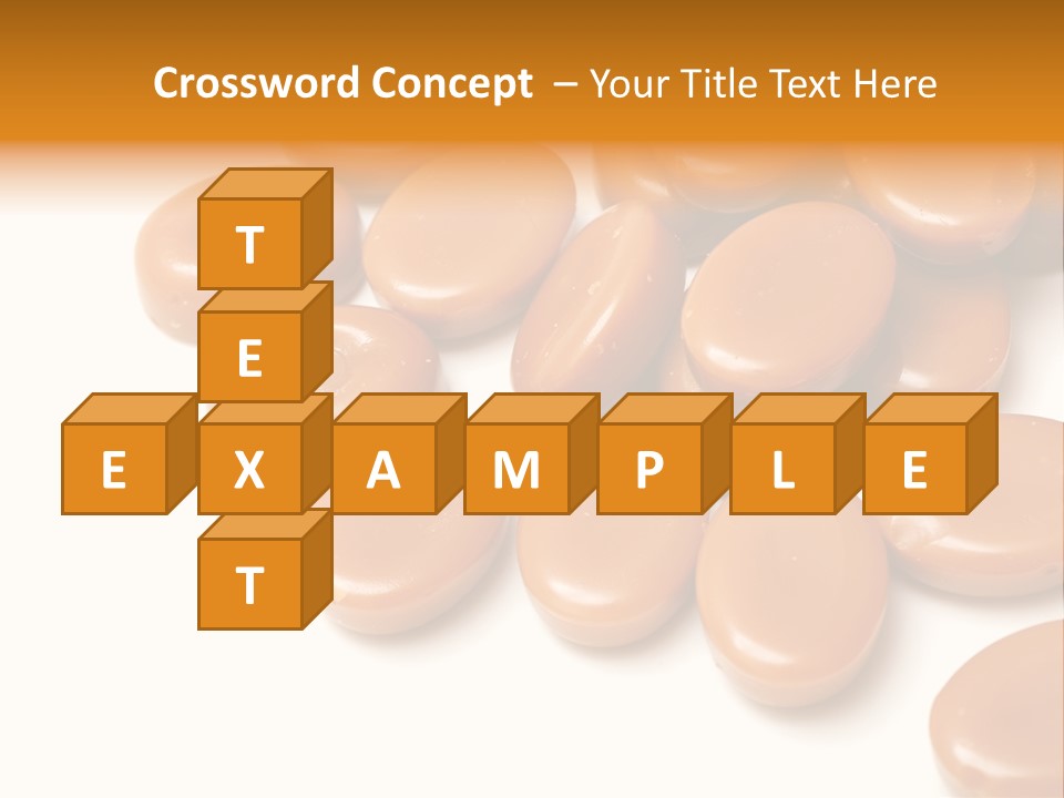 Confectionery Macro Junk PowerPoint Template