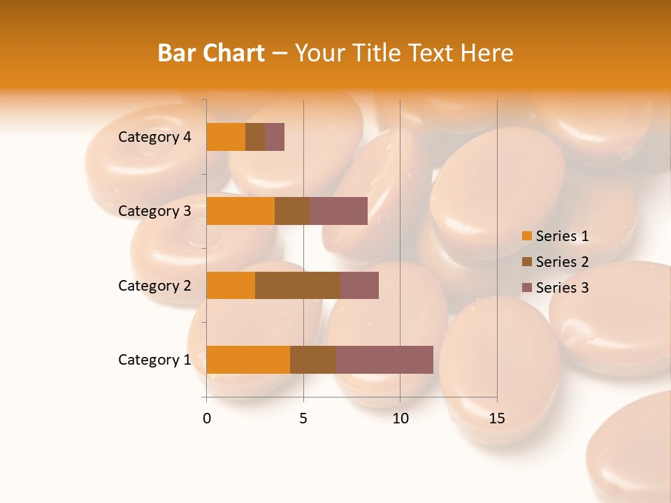 Confectionery Macro Junk PowerPoint Template