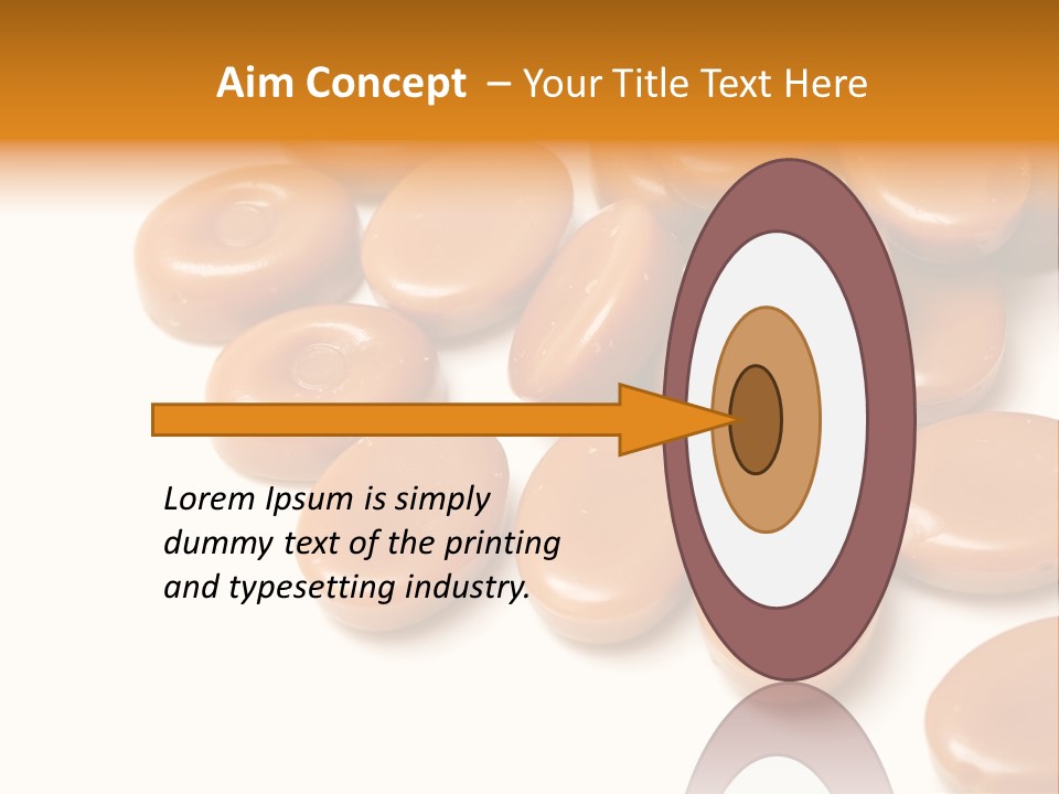 Confectionery Macro Junk PowerPoint Template