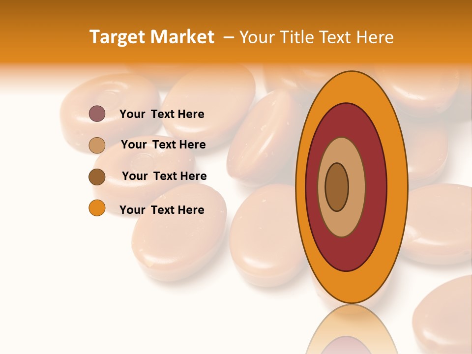 Confectionery Macro Junk PowerPoint Template