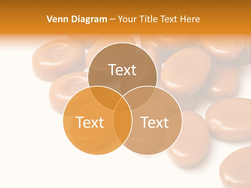 Confectionery Macro Junk PowerPoint Template