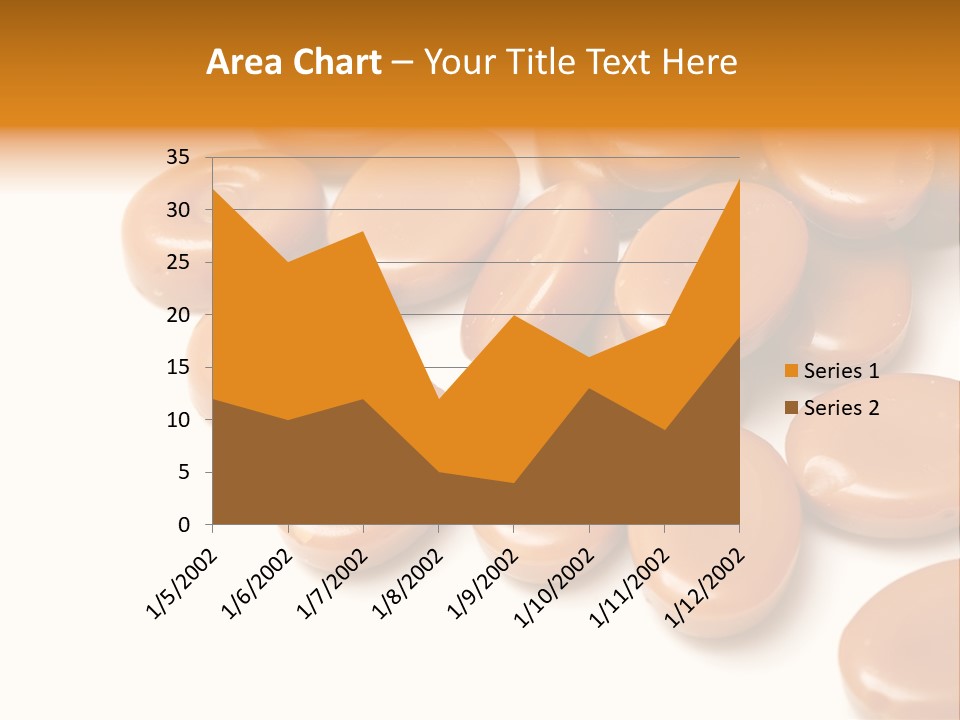 Confectionery Macro Junk PowerPoint Template