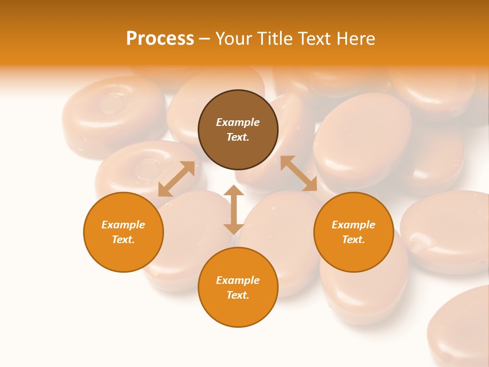 Confectionery Macro Junk PowerPoint Template