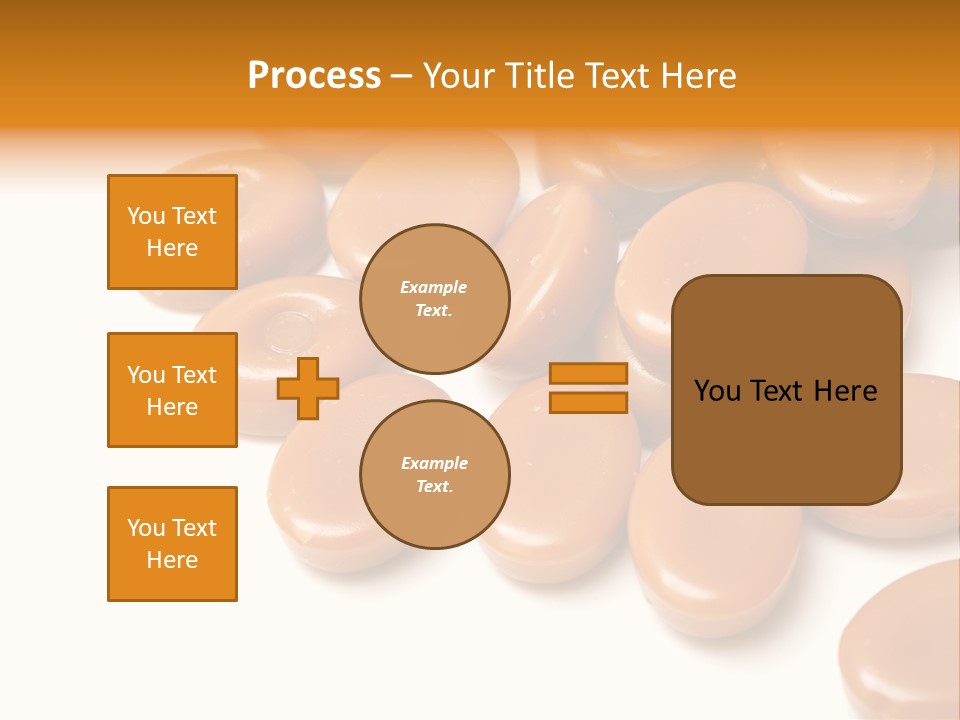 Confectionery Macro Junk PowerPoint Template
