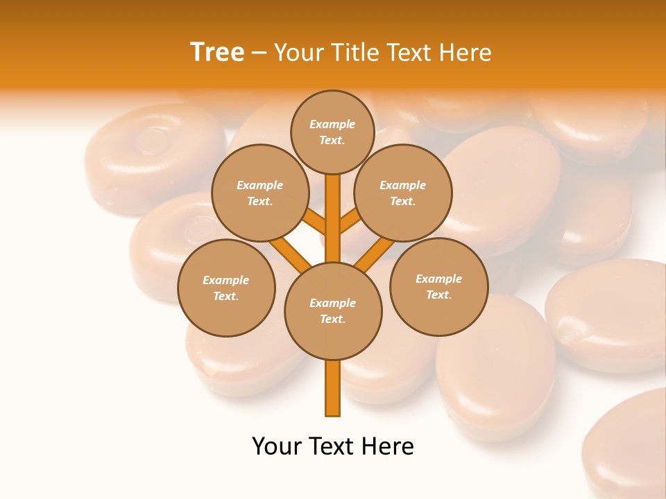 Confectionery Macro Junk PowerPoint Template