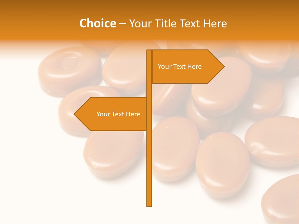 Confectionery Macro Junk PowerPoint Template