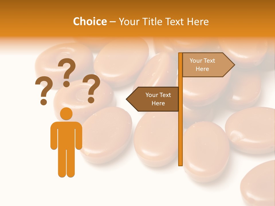 Confectionery Macro Junk PowerPoint Template