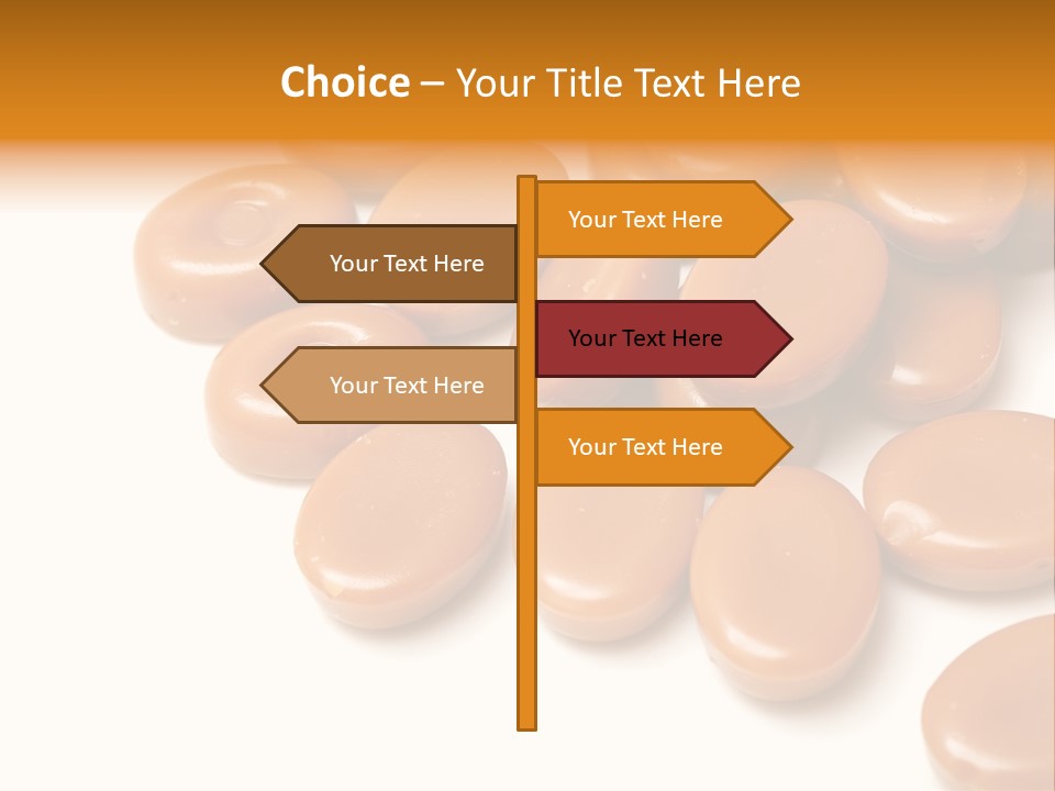 Confectionery Macro Junk PowerPoint Template