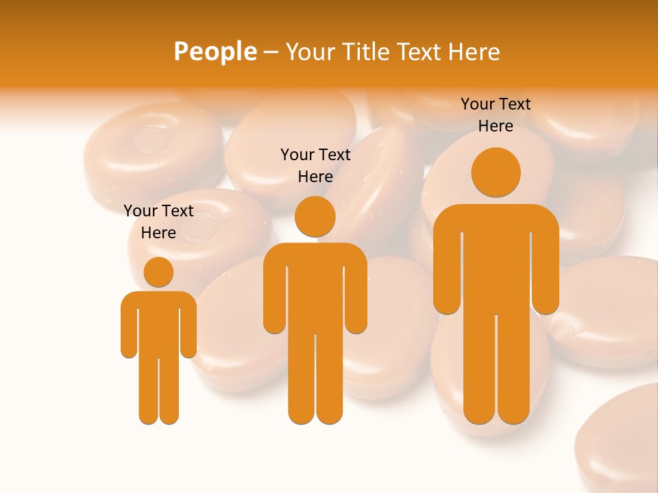 Confectionery Macro Junk PowerPoint Template